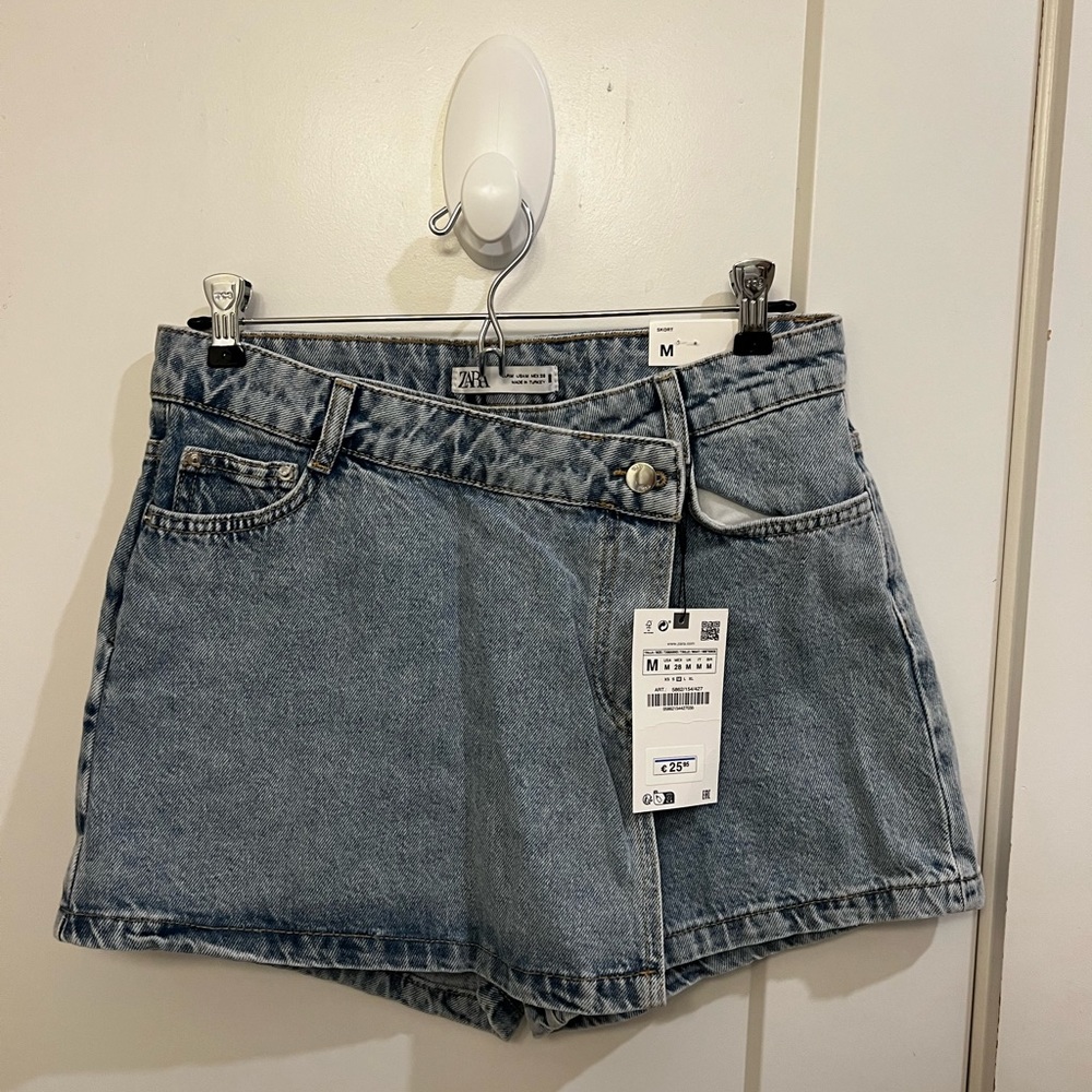 NWT Zara Denim Skort